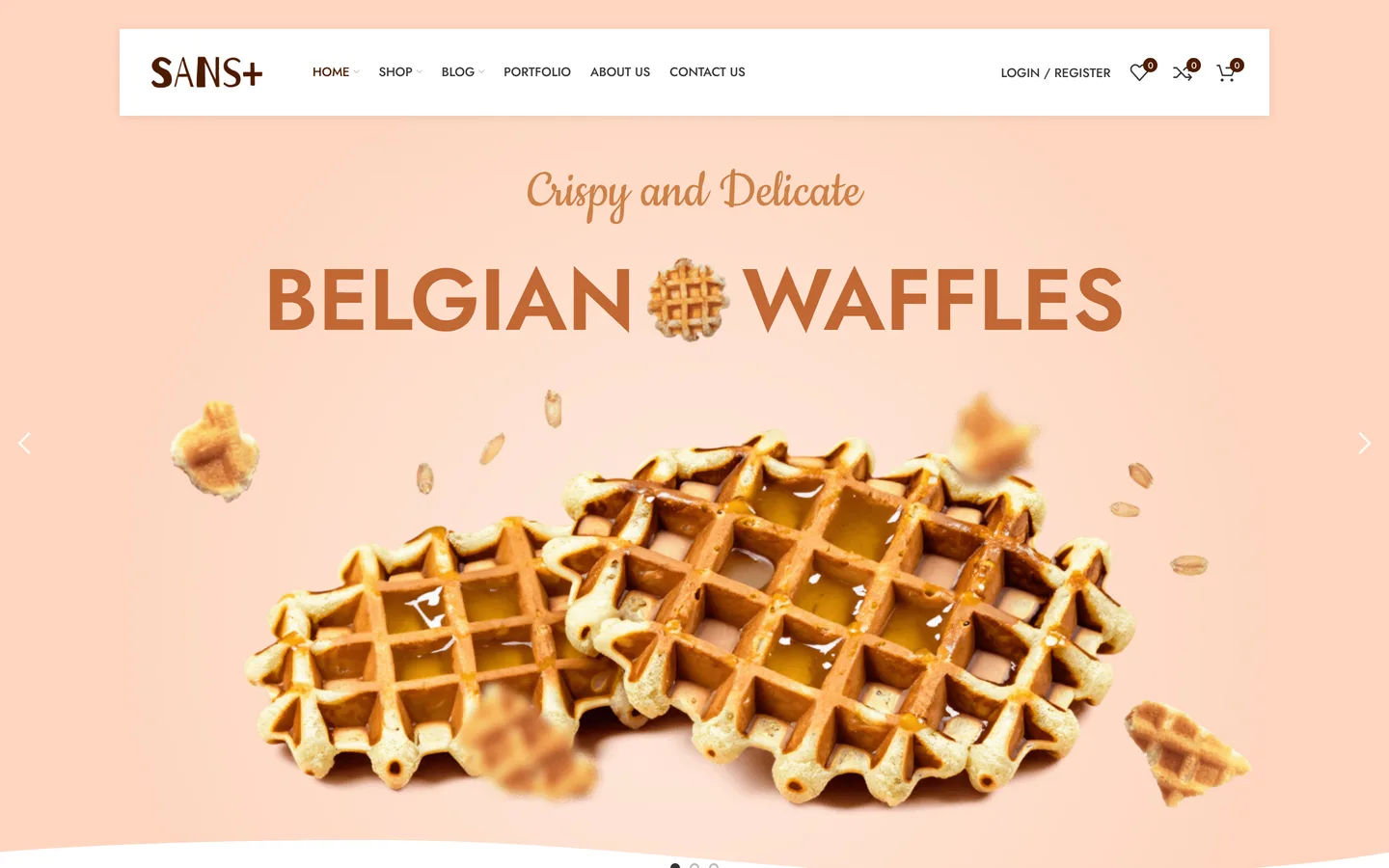 Sans+ website